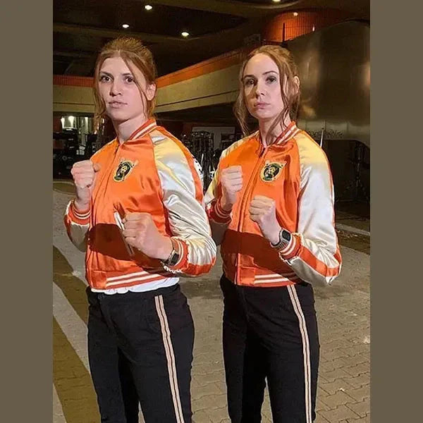 Karen Gillan Gunpowder Milkshake Bomber Jacket Clanton Jacket