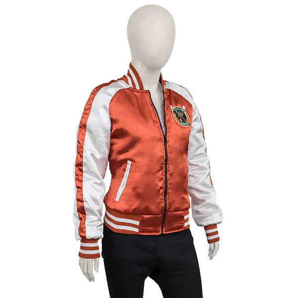 Karen Gillan Gunpowder Milkshake Bomber Jacket Clanton Jacket