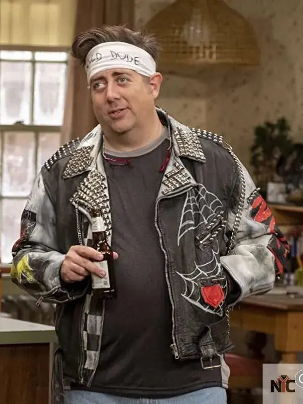 Kevin Can F**k Himself Season 2 Kevin McRoberts Studded Jacket Clanton Jacket