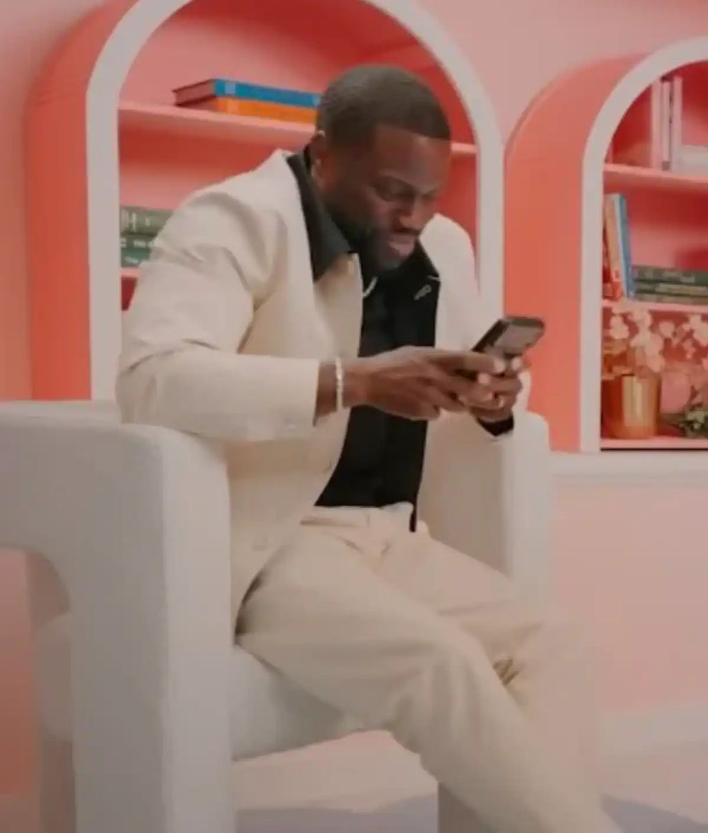 Kevin Hart ZIWE Interview White Jacket