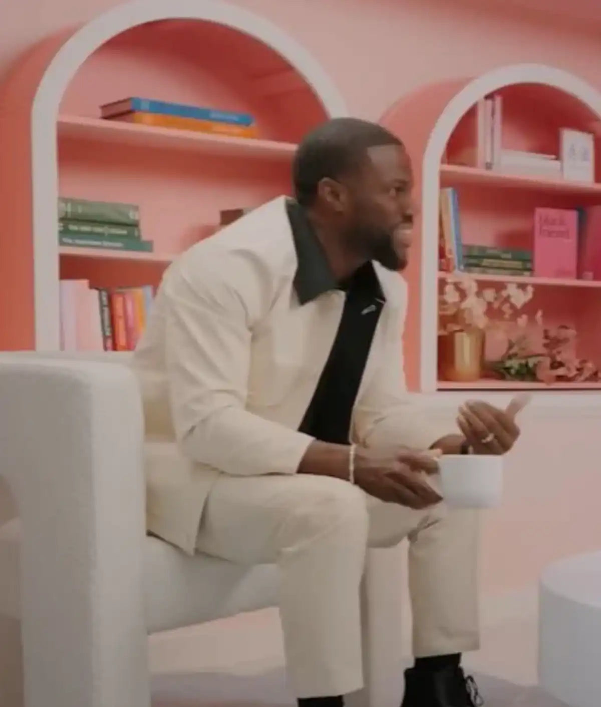 Kevin Hart ZIWE Interview White Jacket