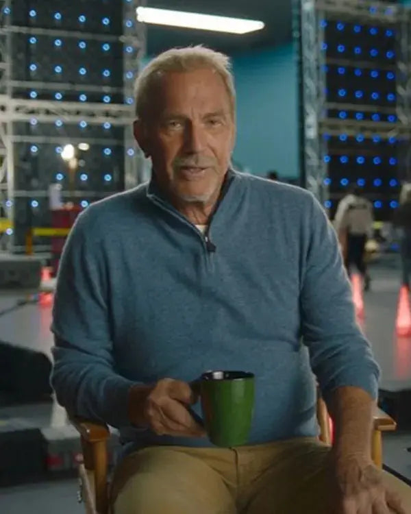 Kevin Costner Presents The First Christmas Kevin Costner Blue Sweatshirt