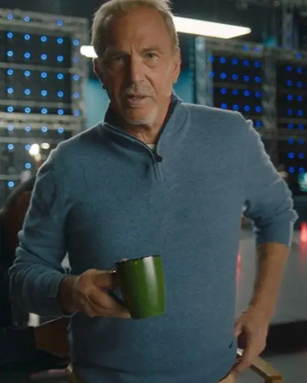 Kevin Costner Presents The First Christmas Kevin Costner Blue Sweatshirt