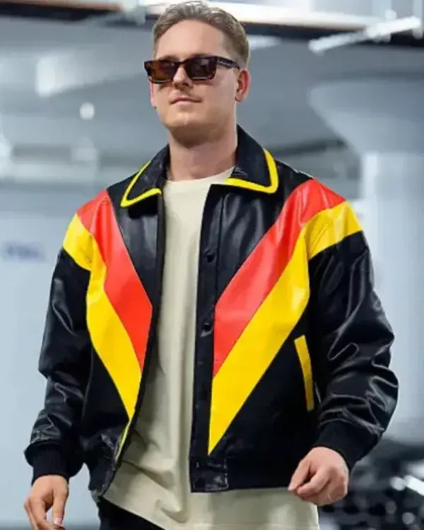 Kevin Lankinen Vancouver Canucks Leather Jacket