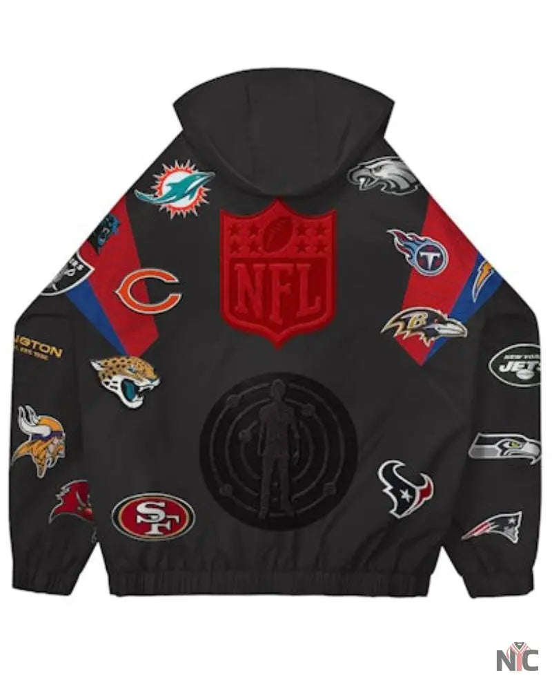 Kid Cudi x NFL Draft Limited Edition Starter Breakaway Pullover Jacket Clanton Jacket