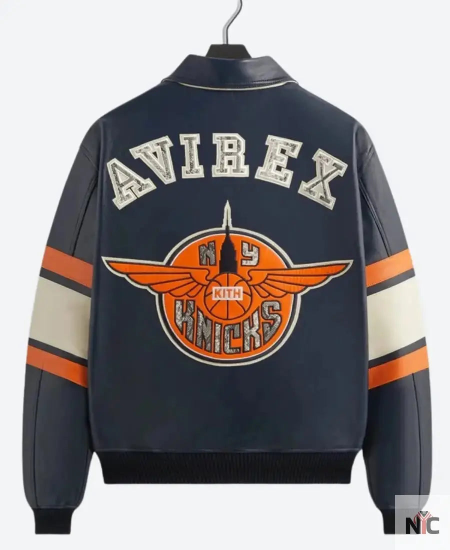 Kith Avirex The New York Knicks Legend Jacket - Clanton Jacket
