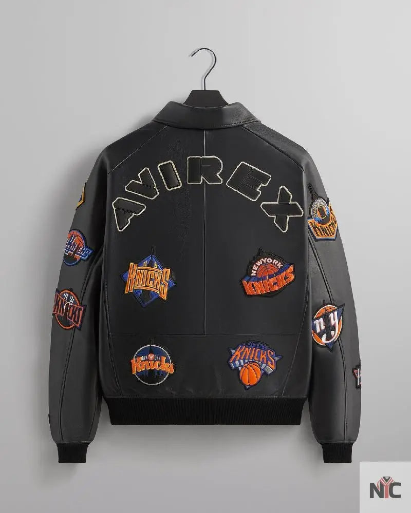 Kith & Avirex For The New York Knicks Icon Jacket Clanton Jacket