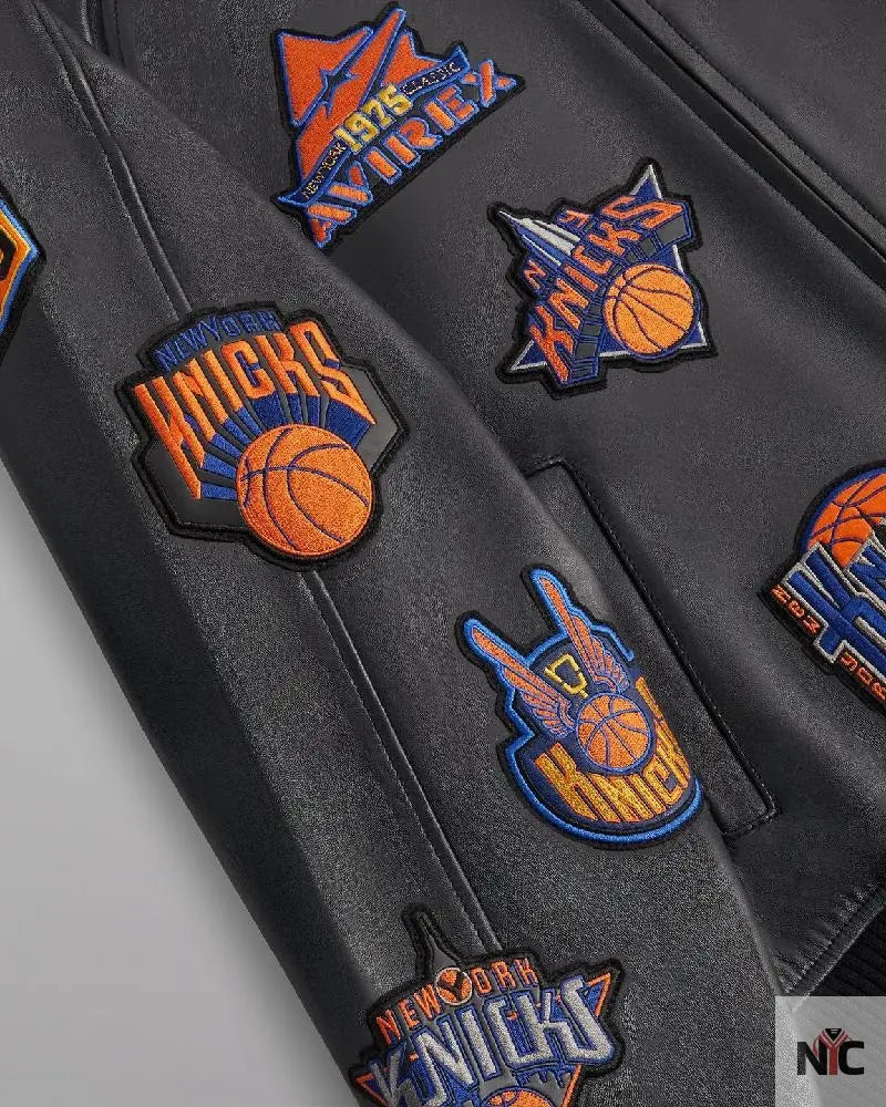 Kith & Avirex For The New York Knicks Icon Jacket Clanton Jacket