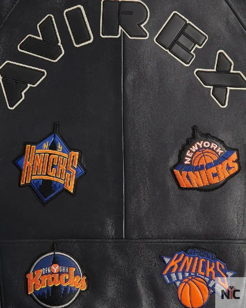 Kith & Avirex For The New York Knicks Icon Jacket Clanton Jacket