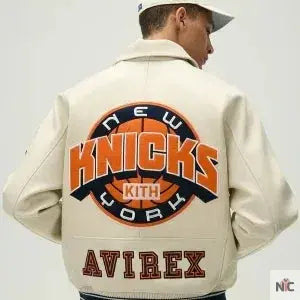 Kith & Avirex for the New York Knicks Jacket Clanton Jacket