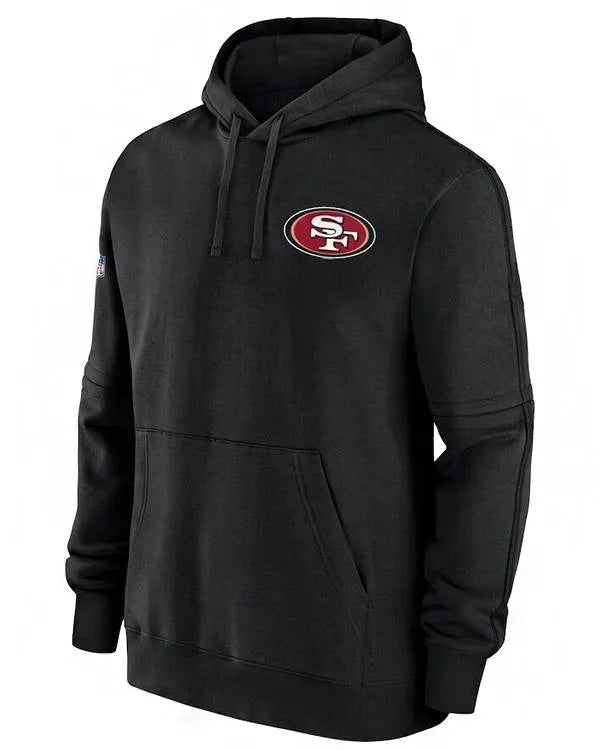 Kyle Shanahan 49ers Black Sideline Hoodie