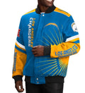 LA Chargers Leather Varsity Jacket