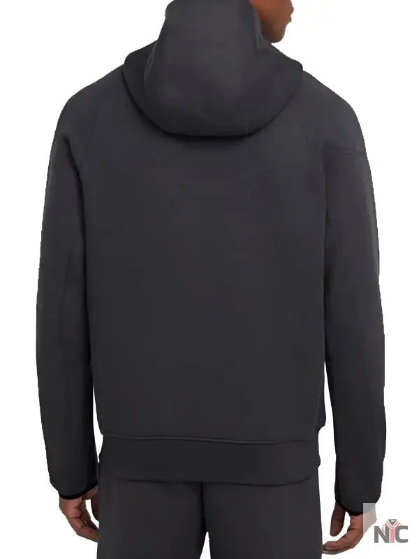 LFC 2025 Tech Fleece Dark Grey Hooded Jacket Clanton Jacket