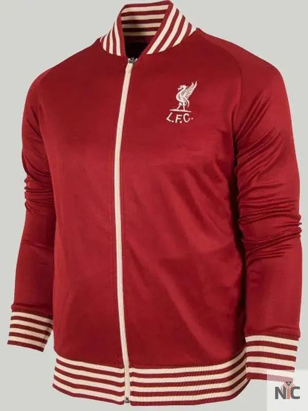 LFC Shankly Red Track Jacket - Clanton Jacket