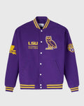 LSU Tigers OVO Varsity Jacket Clanton Jacket
