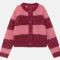 La Dolce Villa 2025 Maia Reficco Pink Striped Cardigan