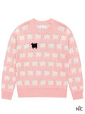 Lady Diana Pink Sheep Sweater Clanton Jacket