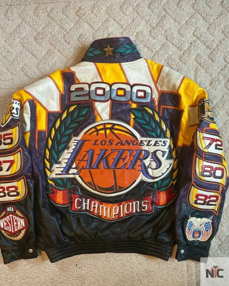 Lakers 2000 Championship Jacket Clanton Jacket