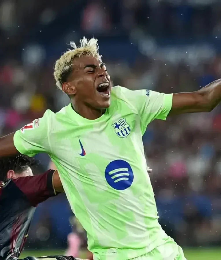 Lamine Yamal Levante UD v FC Barcelona Shirt Shopotiny