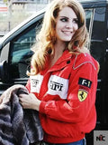 Lana Del Rey Ferrari Bomber Jacket Clanton Jacket