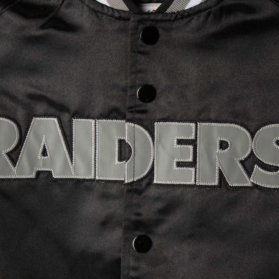 Las Vegas Raiders Bomber Lightweight Black Jacket