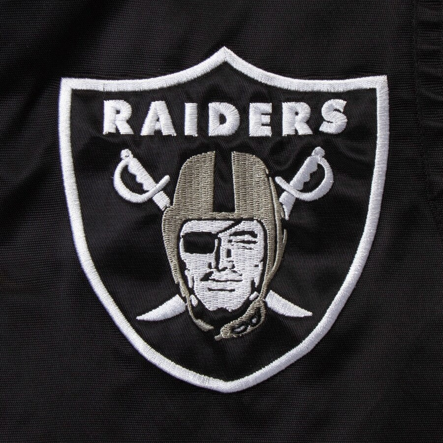 Las Vegas Raiders Prime Time Varsity Satin Jacket
