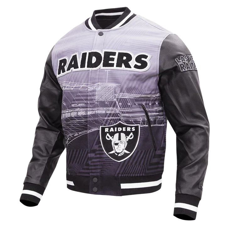 Las Vegas Raiders Remix Varsity Jacket