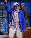 Late Night With Seth Meyers Spike Lee Floral Printed Shirt USA Jackets