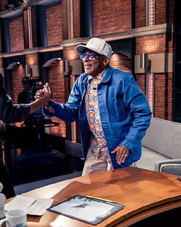 Late Night With Seth Meyers Spike Lee Floral Printed Shirt USA Jackets