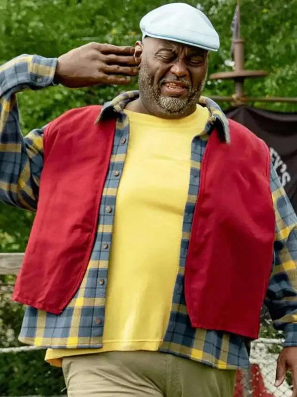 Lavell Crawford Happy Gilmore 2 Red Vest Clanton Jacket