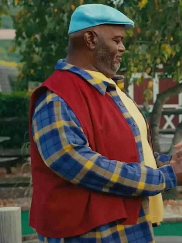 Lavell Crawford Happy Gilmore 2 Red Vest Clanton Jacket