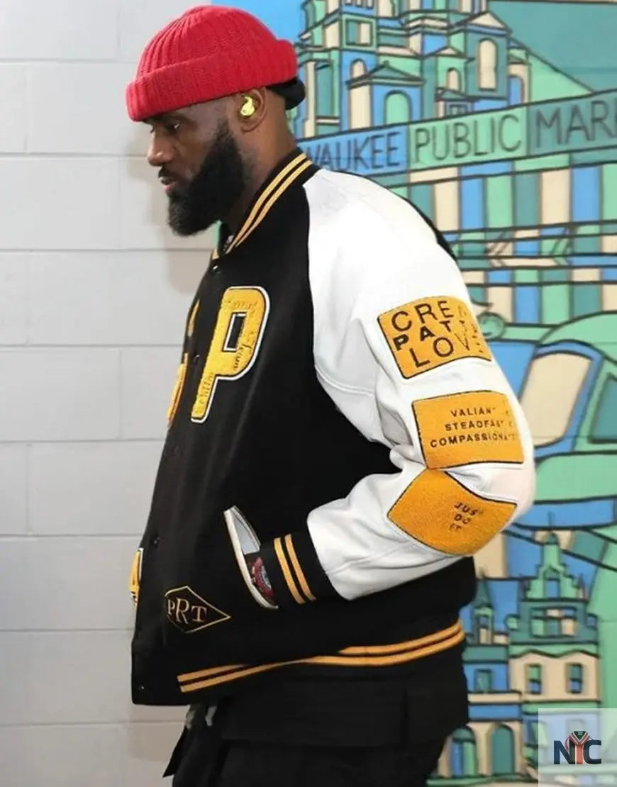 LeBron James Patta Running Team Jacket Clanton Jacket