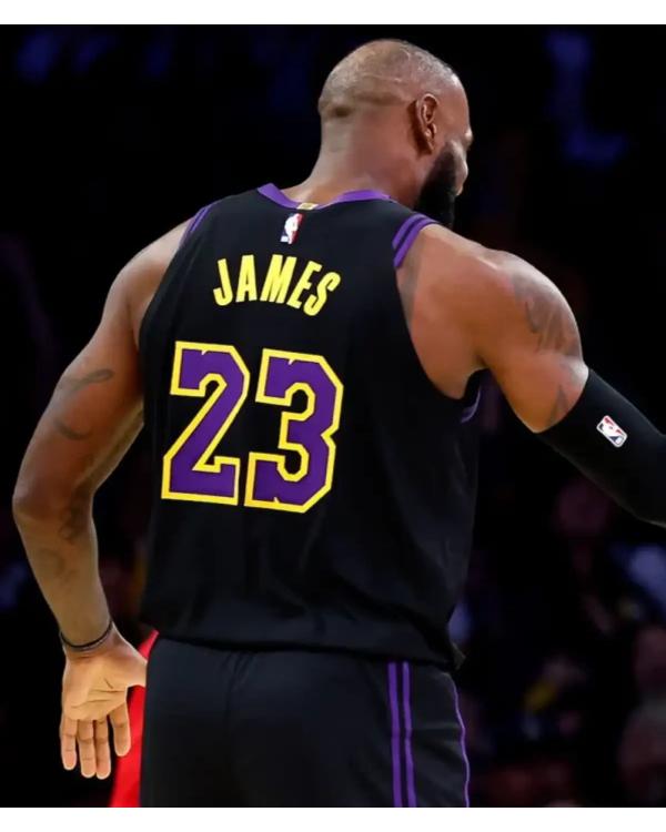 LeBron James Utah Jazz v Los Angeles Lakers Jersey