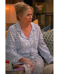 Leanne S01 Leanne Morgan Blue Printed Pajamas