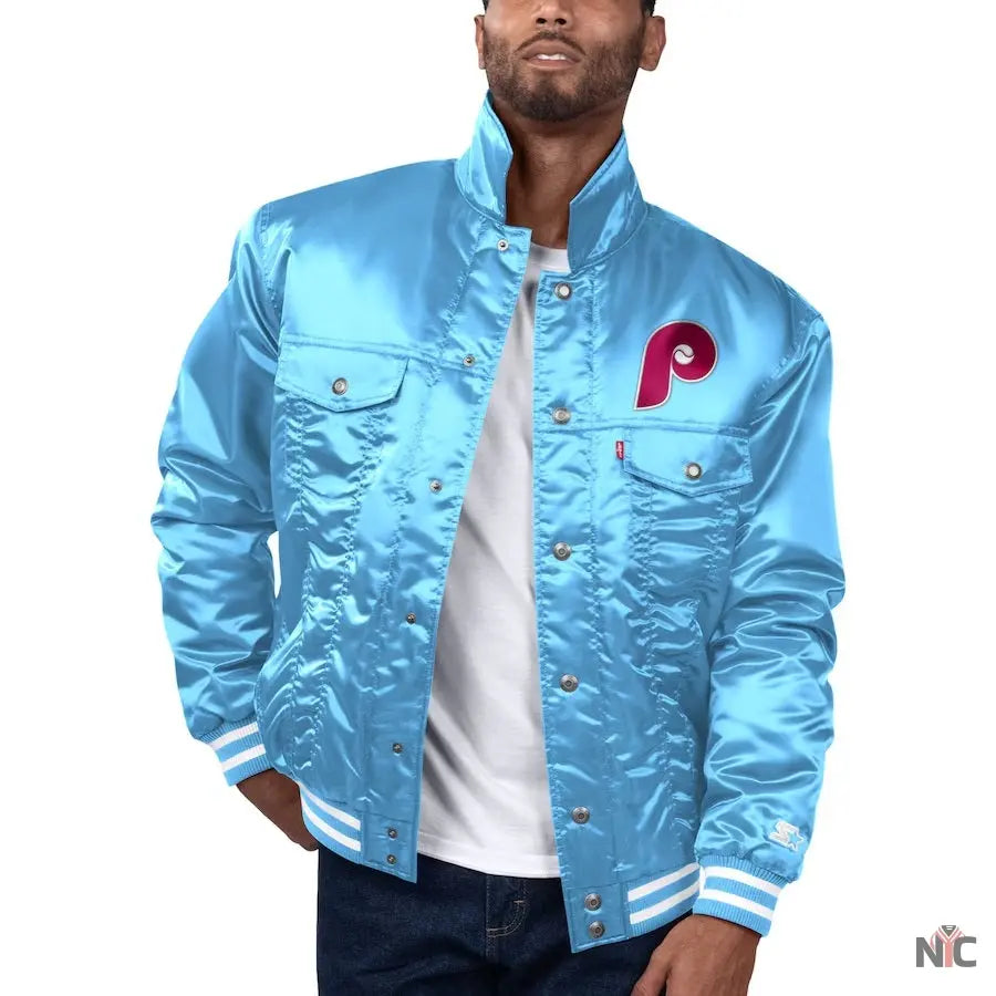 Levis x Starter Philadelphia Phillies Jacket Clanton Jacket