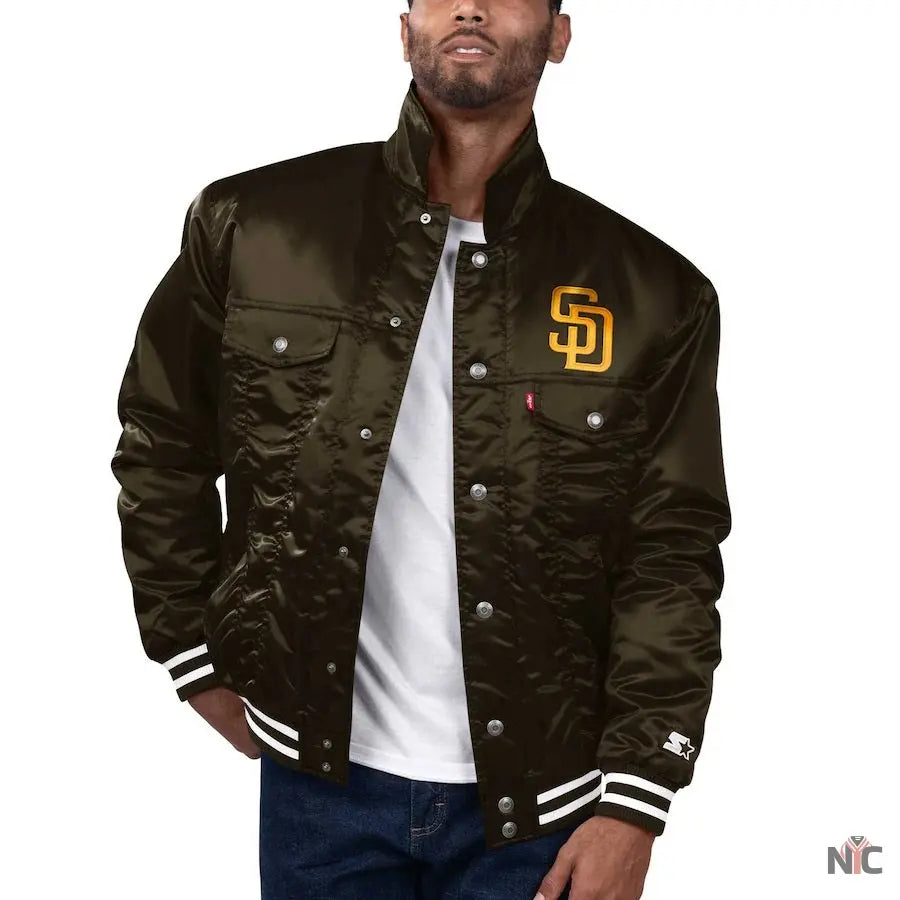 Levis x Starter San Diego Padres Jacket Clanton Jacket