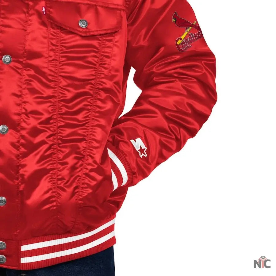 Levis x Starter St Louis Cardinals Jacket Clanton Jacket