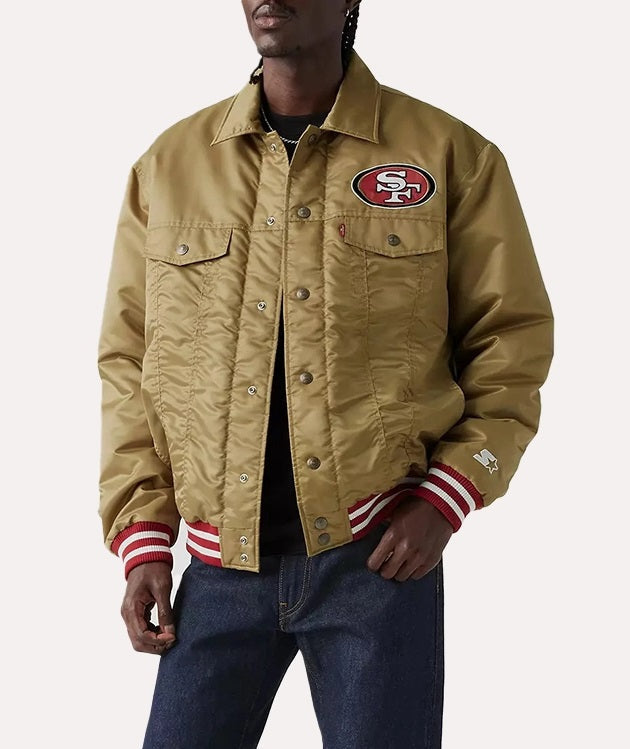 Levis x Starter San Francisco 49ers Jacket Clanton Jacket