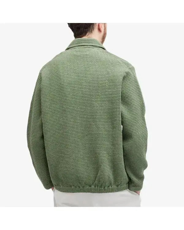 Little Disasters S01Ben Bailey Smith Green Waffle Jacket