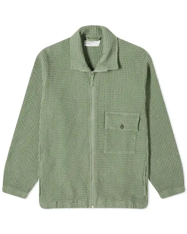 Little Disasters S01Ben Bailey Smith Green Waffle Jacket