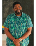 Loot S03 Ron Funches Leaf Print Shirt
