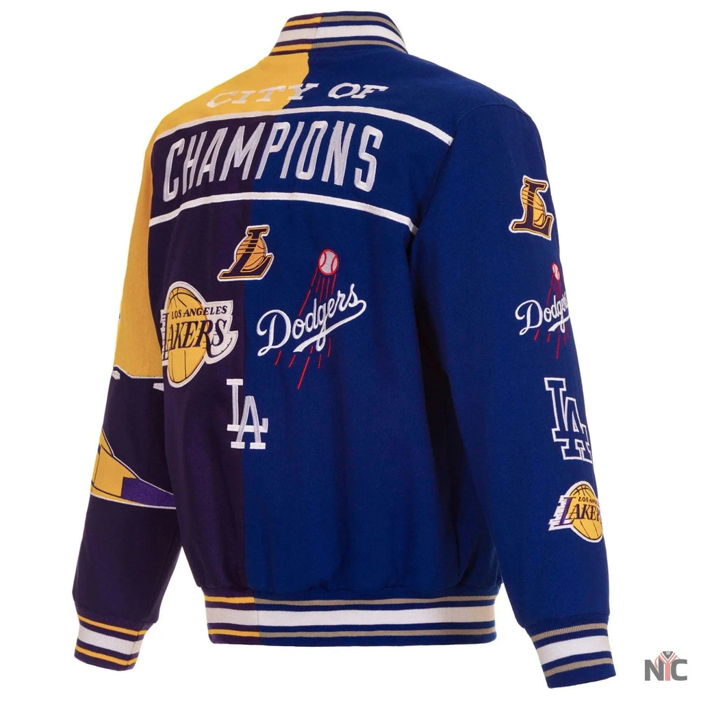 Los Angeles City of Champions Jacket Clanton Jacket