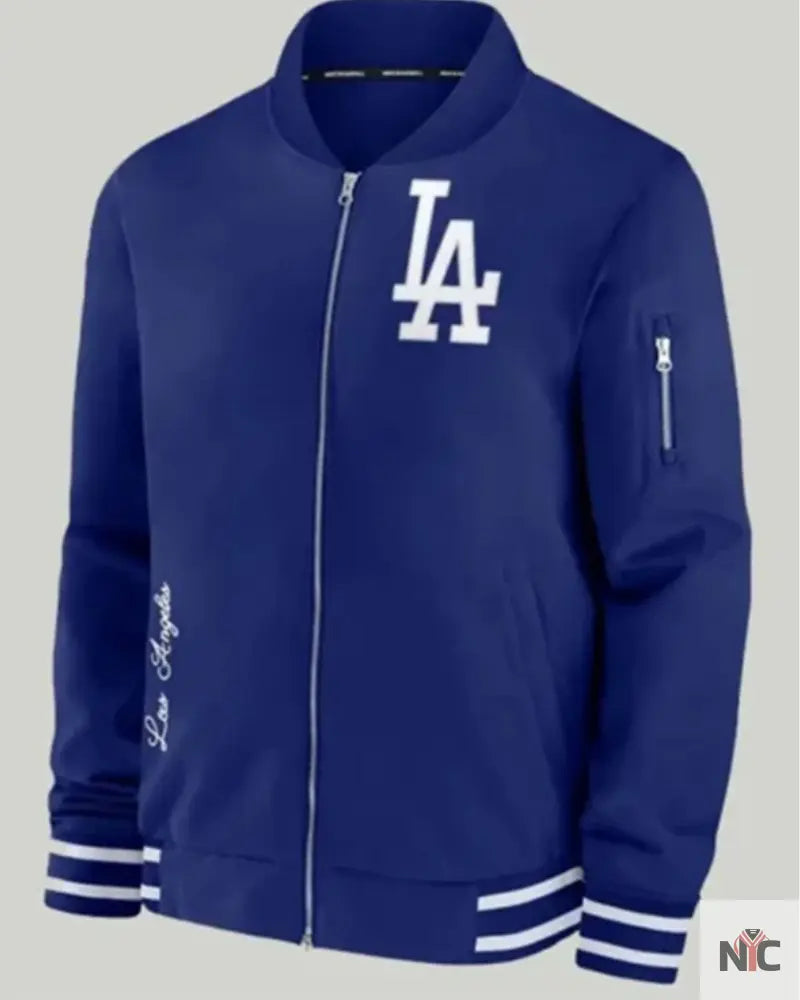 Los Angeles Dodgers Bomber Jacket Clanton Jacket