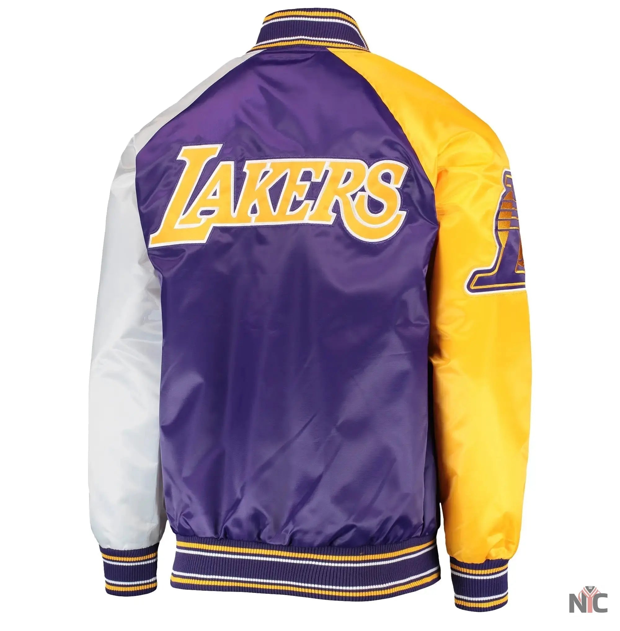 Los Angeles Lakers Reliever Multi Color Varsity Jacket Clanton Jacket
