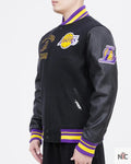 Los Angeles Lakers Retro Classic Rib Wool Varsity Jacket Clanton Jacket