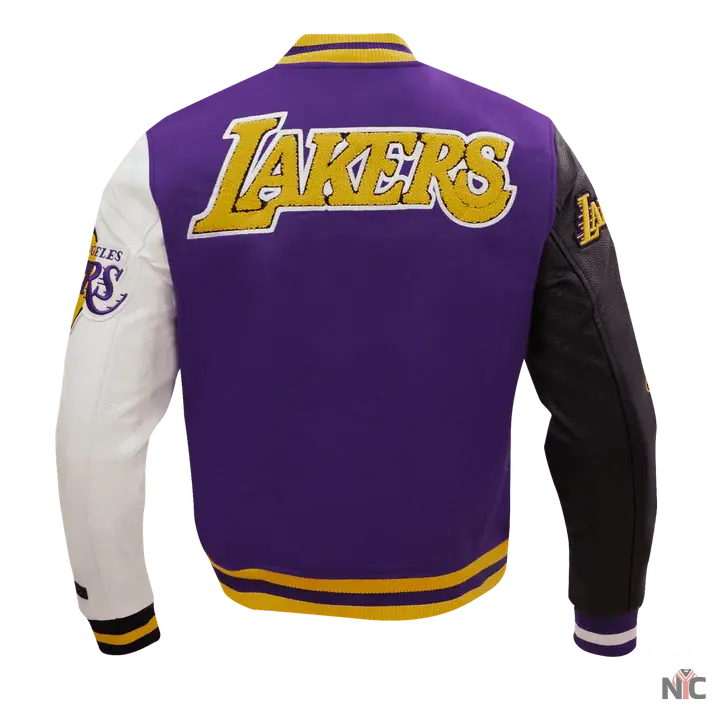 Los Angeles Lakers Varsity Jacket Clanton Jacket