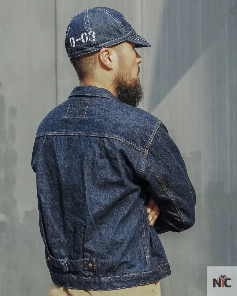 Lot 44806XX WWII Type 1 Selvedge Denim Jacket Clanton Jacket