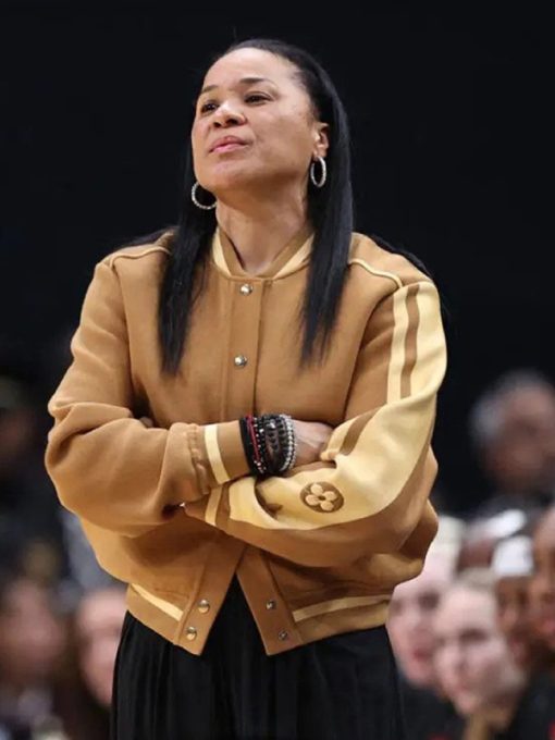 Dawn Staley Louis Vuitton Bomber Jacket Clanton Jacket