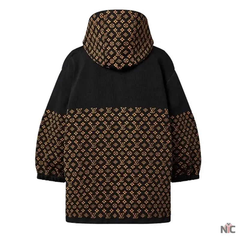Louis Vuitton Monogram Jacquard Knit Jacket Clanton Jacket
