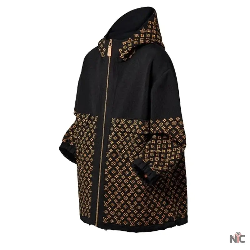 Louis Vuitton Monogram Jacquard Knit Jacket Clanton Jacket